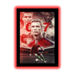 CUADRO DE CRISTIANO RONALDO LED
